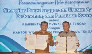 Pemprov Jateng dan BPN Bakal Sertifikasi 240 Bidang Tanah LP2B Pemprov Jateng dan BPN Bakal Sertifikasi 240 Bidang Tanah LP2B