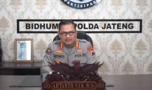 Kabid Humas Polda Jawa Tengah, Kombes Pol Artanto /tribatranews