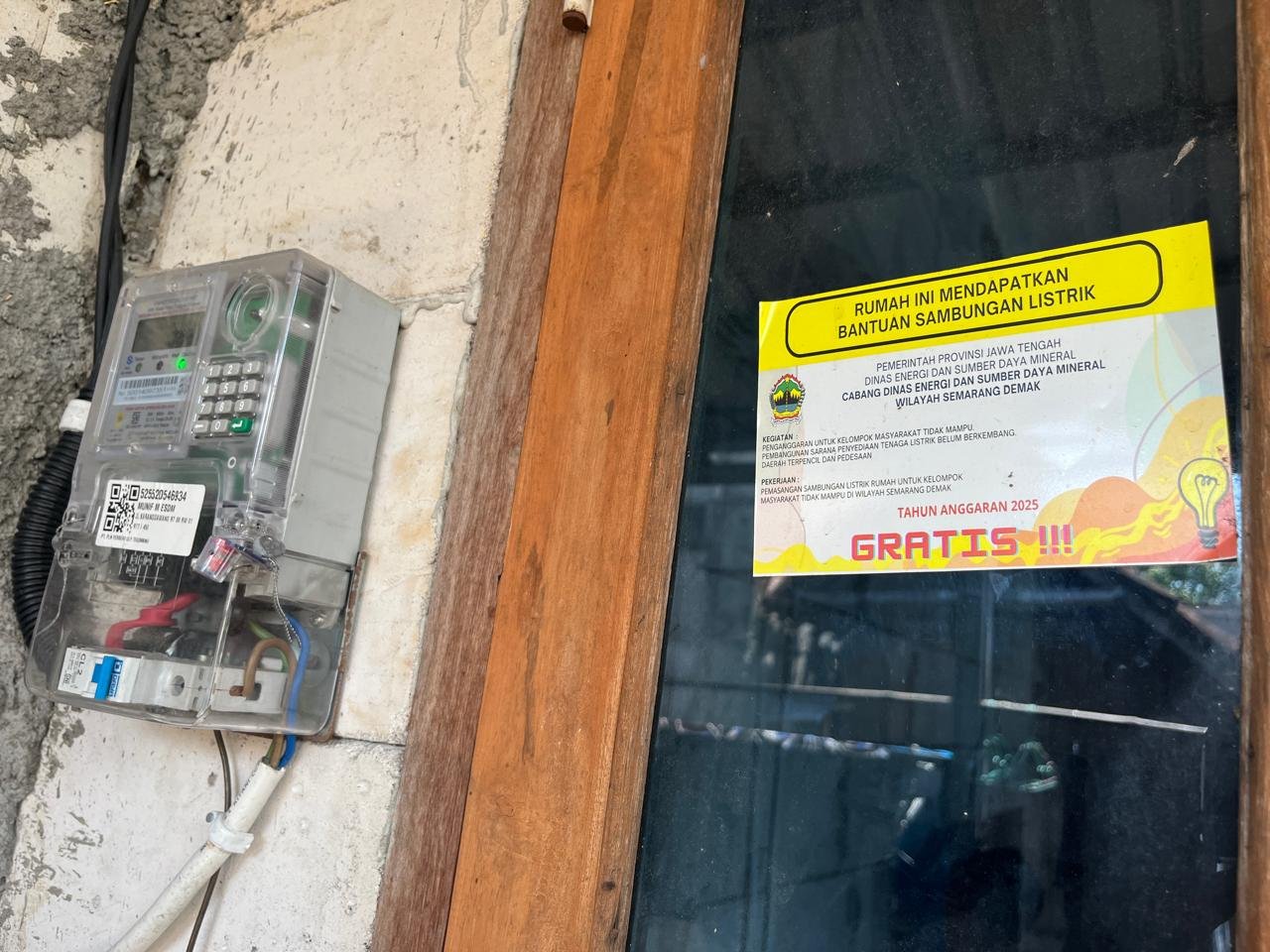 Bantuan 1.000 Sambungan Listrik Gratis Jateng Tuntas, Telan Anggaran Rp1,225 Miliar/jatengprov Bantuan 1.000 Sambungan Listrik Gratis Jateng Tuntas, Telan Anggaran Rp1,225 Miliar/jatengprov