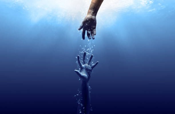 Ilustrasi jatuh ke laut/istock Ilustrasi jatuh ke laut/istock