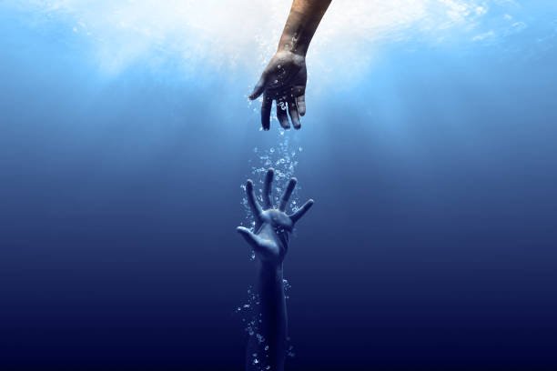 Ilustrasi jatuh ke laut/istock Ilustrasi jatuh ke laut/istock