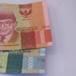 Indonesia Money Rupiah on white background