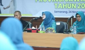 Ketua Tim Penggerak Pemberdayaan dan Kesejahteraan Keluarga (TP PKK) Provinsi Jawa Tengah, Nawal Arafah Yasin/jatengprov