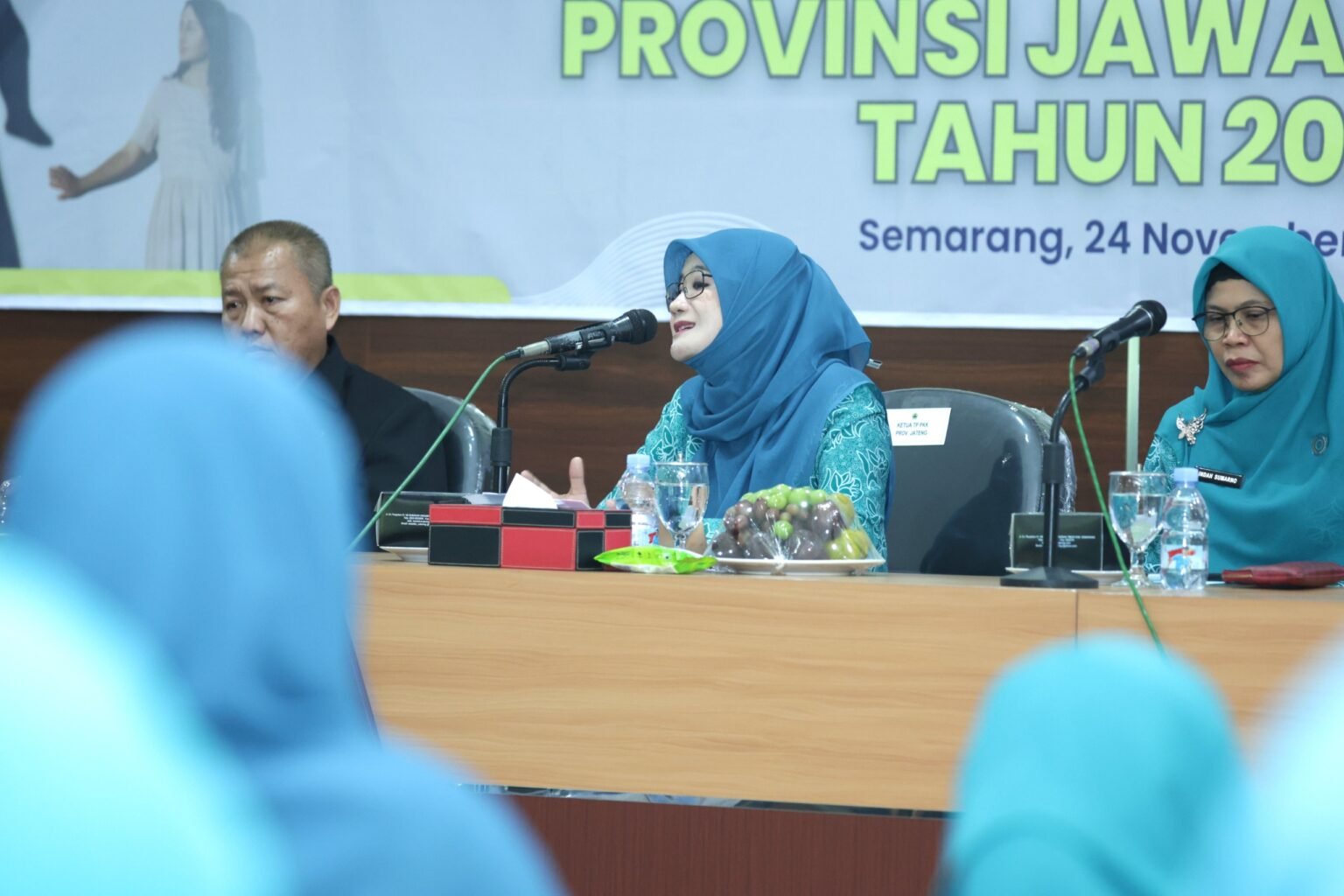 Ketua Tim Penggerak Pemberdayaan dan Kesejahteraan Keluarga (TP PKK) Provinsi Jawa Tengah, Nawal Arafah Yasin/jatengprov