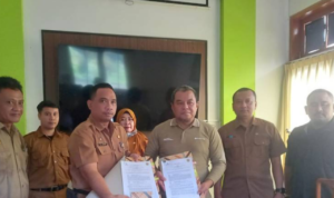 KPH Bersama Disdagperin Teken MoU Terkait Pasar Pujasera Pati