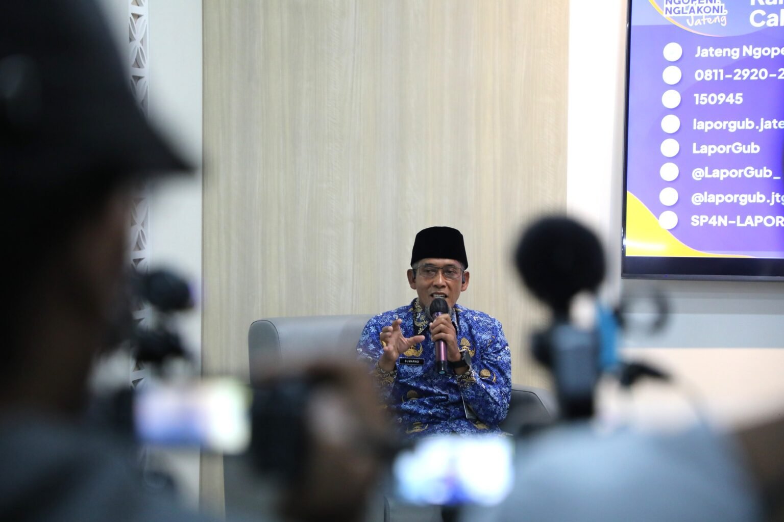 Sekretaris Daerah Provinsi Jawa Tengah Sumarno/jatengprov