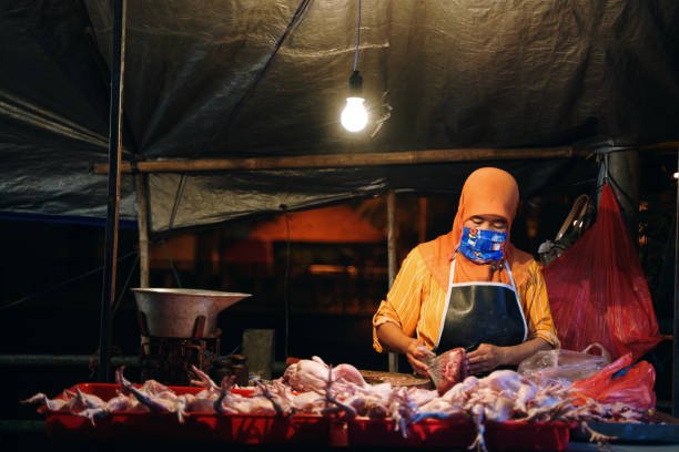 Ilustrasi pedagang pasar/istock Ilustrasi pedagang pasar/istock