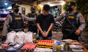 Polisi Amankan Pemuda di Tulungagung Atas Kepemilikan Bahan Peledak Tanpa Izin/polres Tulungagung