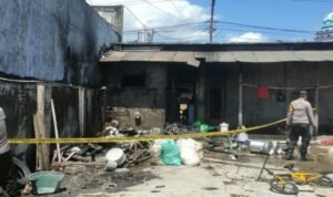 Kebakaran Angkringan di Tulungagung, Diduga Akibat Kebocoran Gas LPG /Polres Tulungagung