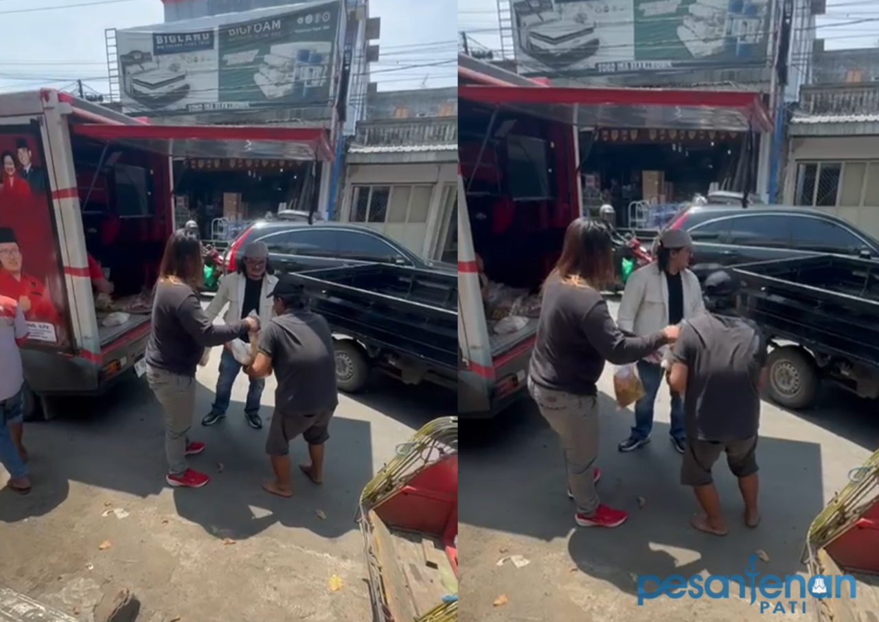 Mas Suhartono Bagikan 3 Ribu Paket Sembako untuk Warga Pati Mas Suhartono Bagikan 3 Ribu Paket Sembako untuk Warga Pati