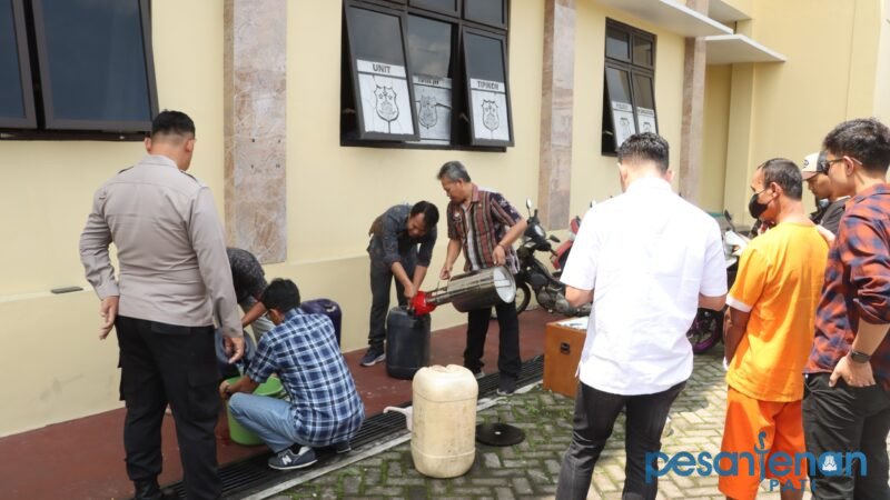 Polisi Ungkap Kasus Penyalahgunaan BBM Subsidi di Wonosobo /polres wonosobo