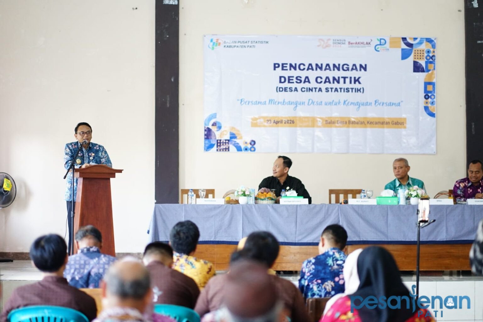 Babalan Pati Dicanangkan Jadi Desa Cinta Statistik 2026/diskominfo pati