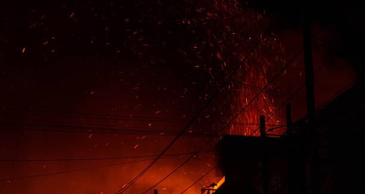 Ilustrasi kebakaran/istock Ilustrasi kebakaran/istock