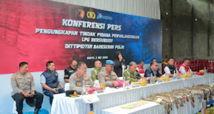 Praktik Penyalahgunaan LPG Subsidi di Klaten Terungkap/polres klaten