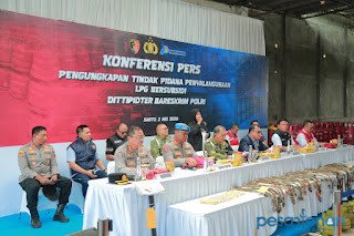 Praktik Penyalahgunaan LPG Subsidi di Klaten Terungkap/polres klaten