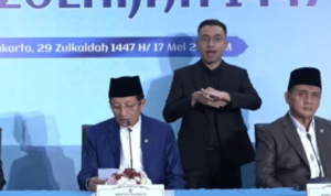 Menag RI, Nasaruddin Umar Kemenag Umumkan Hari Raya Iduladha Jatuh pada 27 Mei 2026