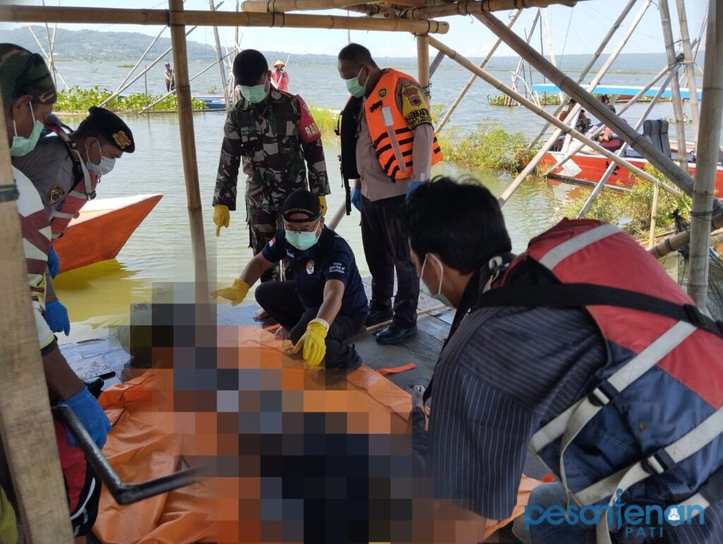 Jasad Pria Ditemukan di Area Branjang Ikan Rawa Pening /polres semarang