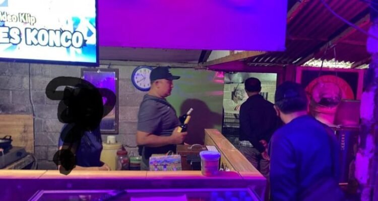 Razia Miras di Sumbergempol Tulungagung, Petugas Sisir Tempat Hiburan Malam dan Warkop/polres Tulungagung