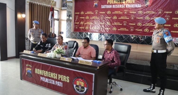 Kasus Curanmor di Tlogowungu Pati Terungkap, Polisi Amankan Tiga Tersangka/polresta Pati Kasus Curanmor di Tlogowungu Pati Terungkap, Polisi Amankan Tiga Tersangka/polresta Pati