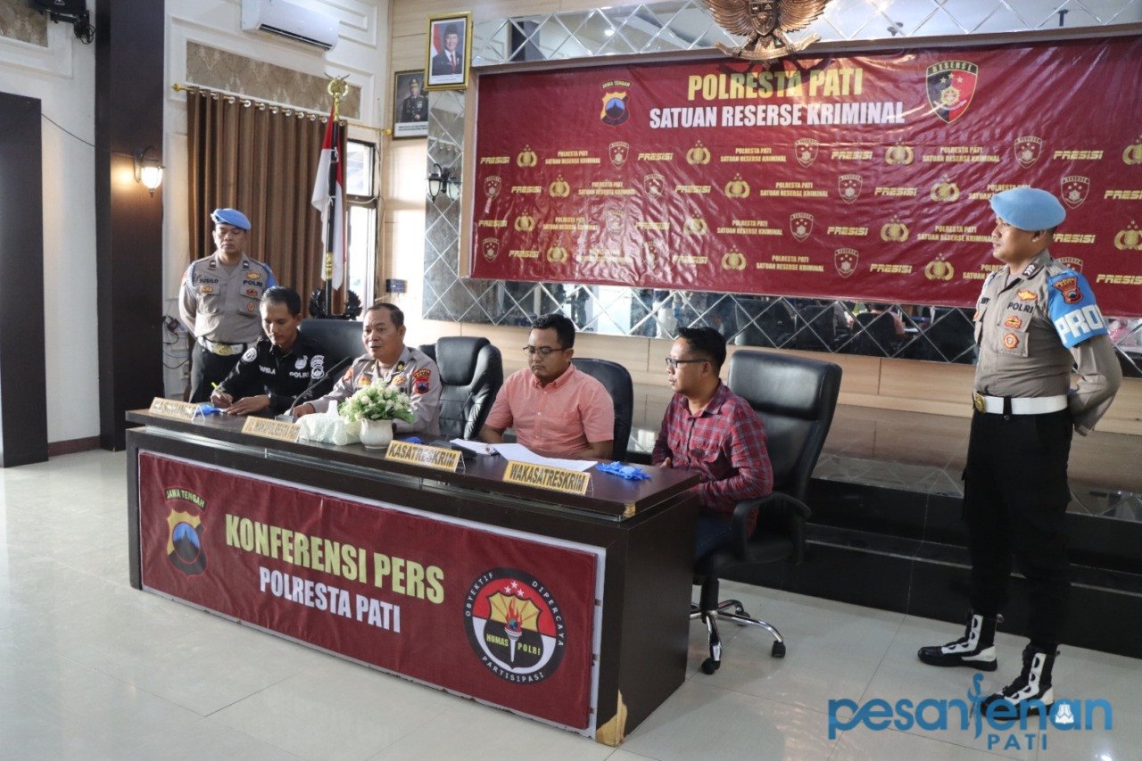 Kasus Curanmor di Tlogowungu Pati Terungkap, Polisi Amankan Tiga Tersangka/polresta Pati Kasus Curanmor di Tlogowungu Pati Terungkap, Polisi Amankan Tiga Tersangka/polresta Pati