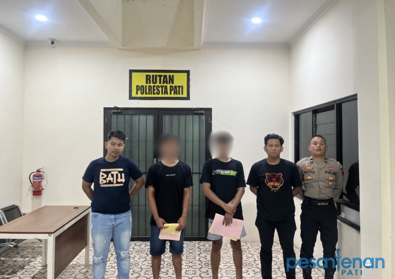 Polresta Ungkap Kasus Pengeroyokan di Waduk Gembong Pati Polresta Ungkap Kasus Pengeroyokan di Waduk Gembong Pati