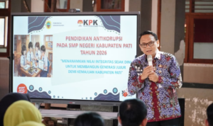 Risma Ardhi Chandra Plt Bupati Pati: Pendidikan Antikorupsi Harus Diajarkan Sejak Dini