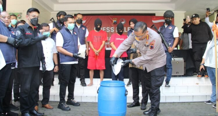 Polda Jateng Ungkap 449 Kasus Narkotika hingga Awal Juni/Humas Polri Polda Jateng Ungkap 449 Kasus Narkotika hingga Awal Juni/Humas Polri