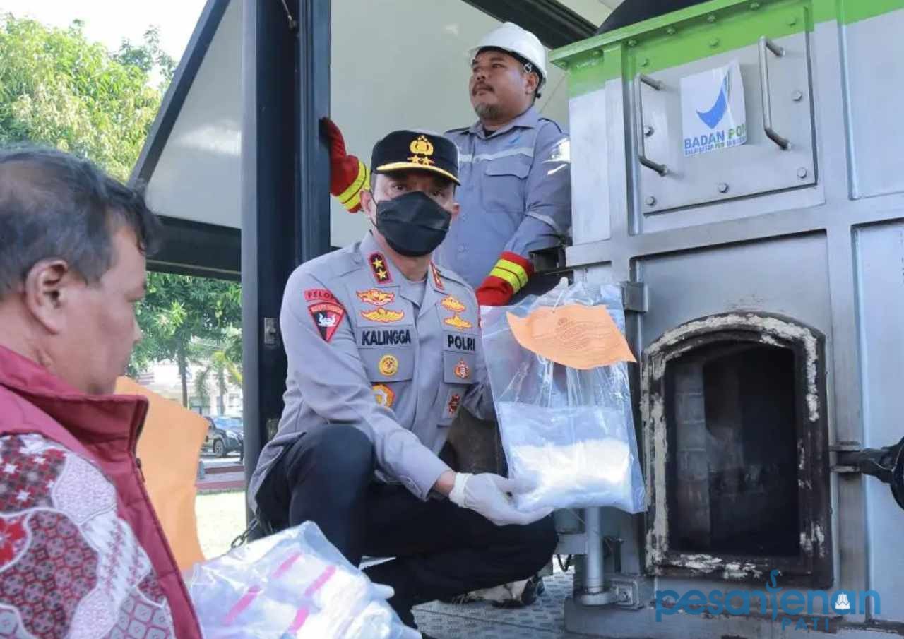 Sejumlah Barang Bukti Narkoba dan Miras Hasil Operasi di NTB Dimusnahkan/Humas Polri
