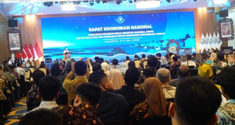 Rakornas Akselerasi Program Kerja Prioritas Nasional Sektor Kelautan dan Perikanan Tahun 2026 Pemkab Pati Lakukan Percepatan Program Kelautan-Perikanan