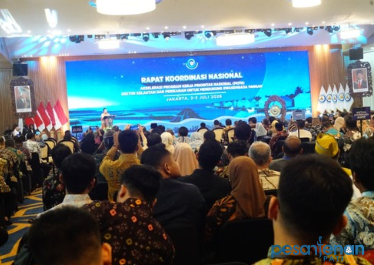 Rakornas Akselerasi Program Kerja Prioritas Nasional Sektor Kelautan dan Perikanan Tahun 2026 Pemkab Pati Lakukan Percepatan Program Kelautan-Perikanan