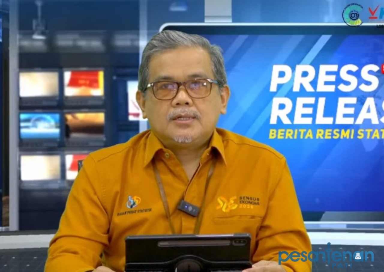 Kepala BPS Provinsi Jateng, Ali Said BPS Umumkan NTP Petani Juni 2026 di Jateng Naik hingga 0,75%