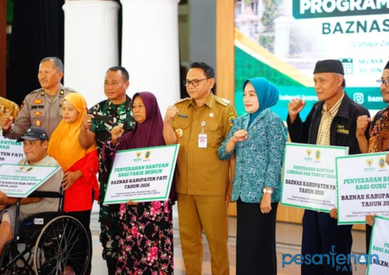 BAZNAS Salurkan Bantuan Rp1,6 M untuk Masyarakat Pati