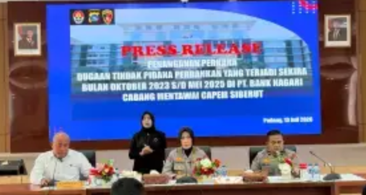 Dugaan Penyimpangan Penyaluran KUR di Bank Nagari Siberut, Total Kredit Capai Rp50,335 M/humas polri Dugaan Penyimpangan Penyaluran KUR di Bank Nagari Siberut, Total Kredit Capai Rp50,335 M/humas polri