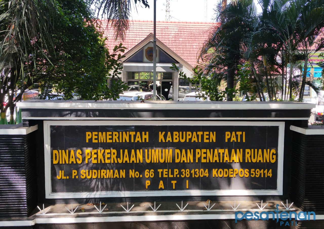 Gedung DPUTR Kabupaten Pati Pedagang Lontong di Pati Kena Pajak Rp840 Ribu, DPUTR: yang Bersangkutan Minta Dibayar 3 Tahun