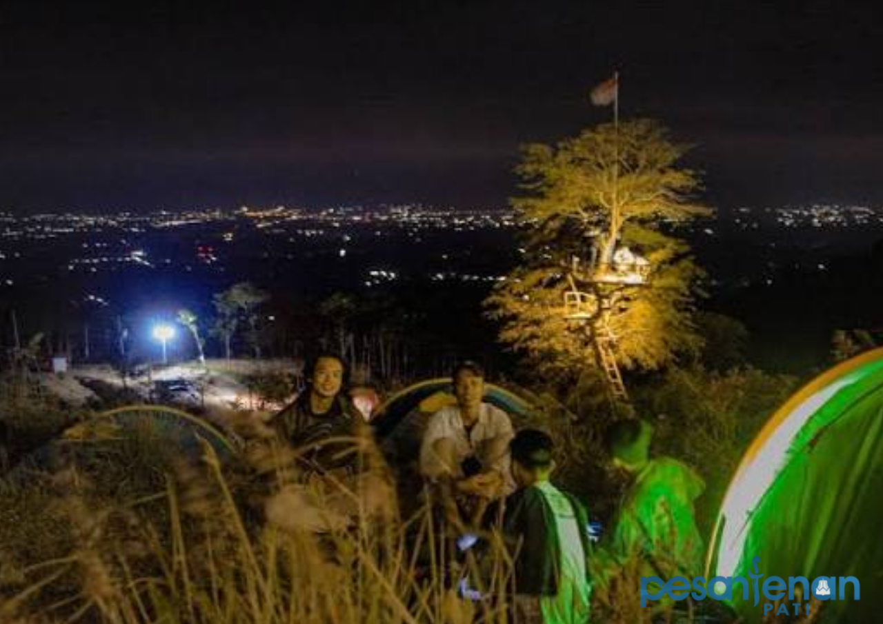Bukit Pengusen Kenalan dengan Objek Wisata Camping Baru di Pati Bernama Bukit Pengusen