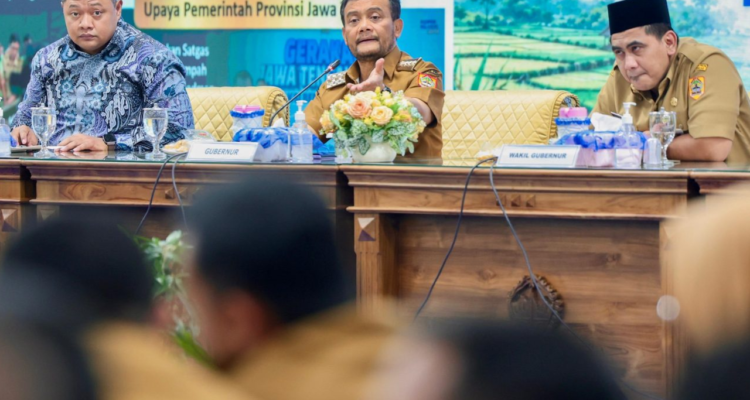 Rapat Koordinasi dan Pemantauan Lapangan Pengendalian Alih Fungsi Lahan Sawah serta Pengelolaan Sampah Jadi Lumbung Pangan Nasional, Jateng Perketat Pengendalian Alih Fungsi Lahan Sawah