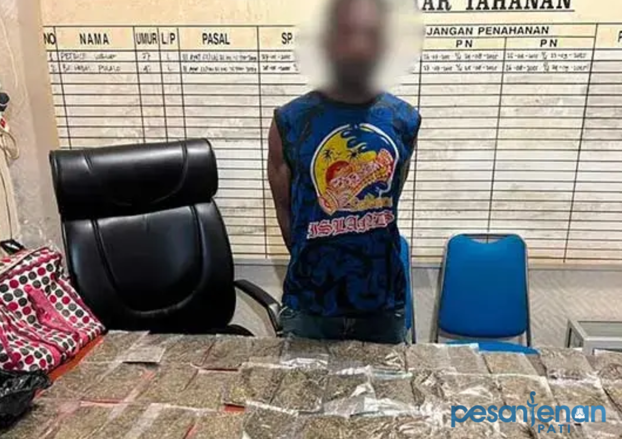 Polisi Tangkap WNA yang Bawa Ganja ke Jayapura Selatan/humas polri Polisi Tangkap WNA yang Bawa Ganja ke Jayapura Selatan/humas polri