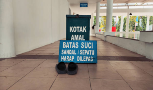 Seorang Pria di Tembalang Semarang Tertidur Usai Gagal Bobol Kotak Amal Masjid