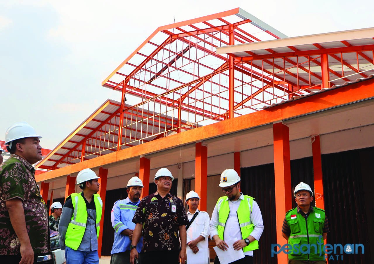 Proyek Rehabilasi Pasar Ngawen Blora Terlambat, Denda Hampir Rp1 Miliar/blorakab