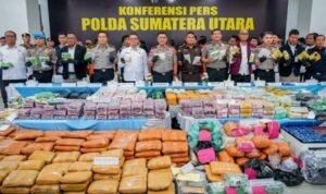 Sumatera Utara Peringkat Satu Kasus Penyalahgunaan Narkoba dalam Lima Tahun Berturut-turut