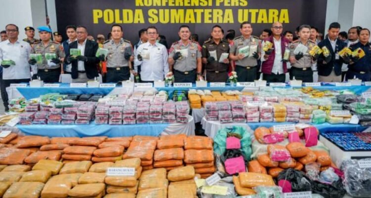 Sumatera Utara Peringkat Satu Kasus Penyalahgunaan Narkoba dalam Lima Tahun Berturut-turut Sumatera Utara Peringkat Satu Kasus Penyalahgunaan Narkoba dalam Lima Tahun Berturut-turut