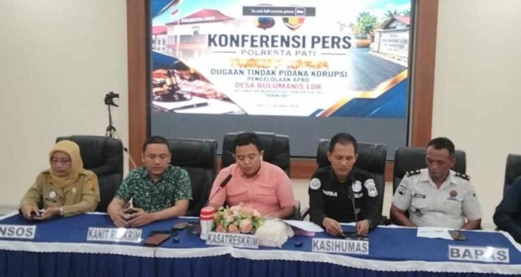 Kepala Desa Bulumanis Lor Pati Nonaktif Jadi Tersangka Dugaan Korupsi Pengelolaan APBDes 2021