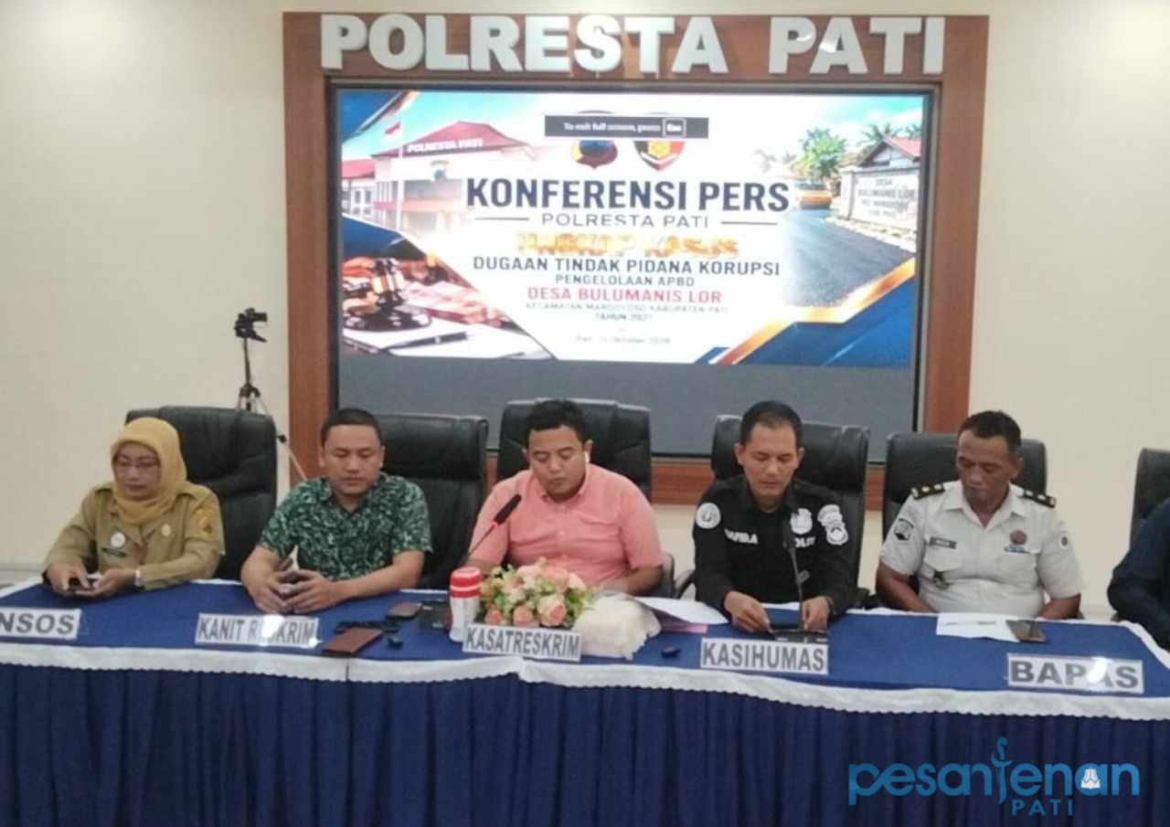 Kepala Desa Bulumanis Lor Pati Nonaktif Jadi Tersangka Dugaan Korupsi Pengelolaan APBDes 2021 Kepala Desa Bulumanis Lor Pati Nonaktif Jadi Tersangka Dugaan Korupsi Pengelolaan APBDes 2021